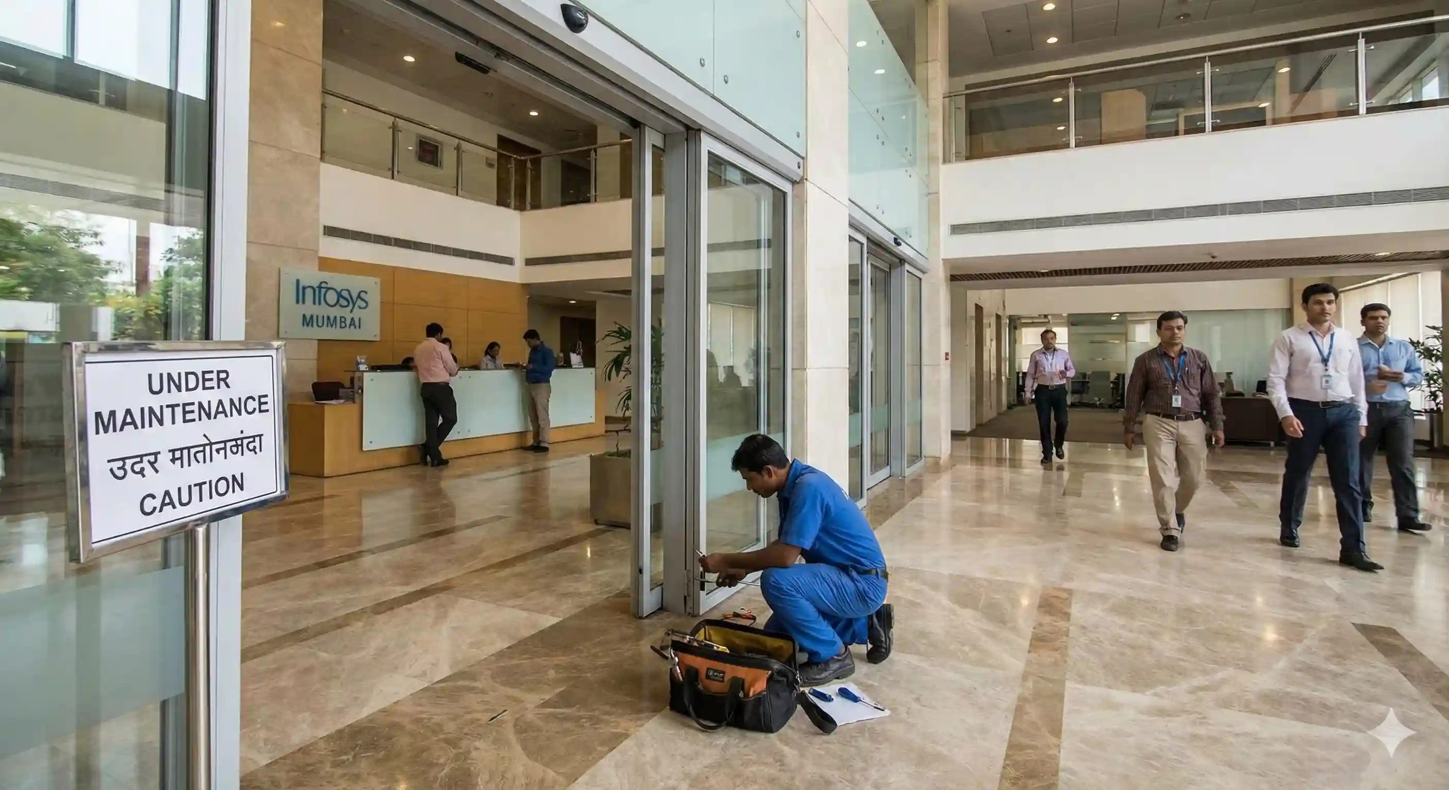 Automatic Door Maintenance in Vaishali